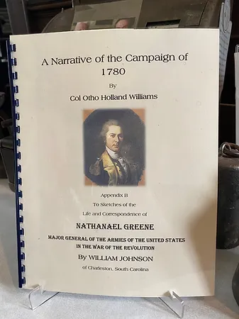 Copy of A Narrative of the Campaign of 1780 for sale